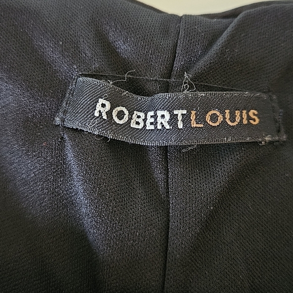 NEW Robert Louis Black Sparkle Sequin Sheath Dress 12 - Picture 5 of 7